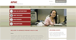 Desktop Screenshot of advancedprimaryhealth.com